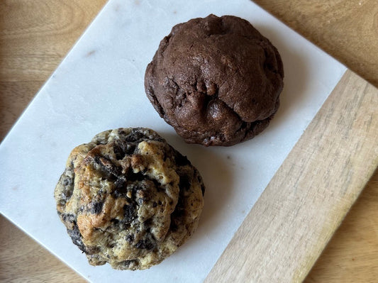 Cookies N Cream and Double Chocolate cookies